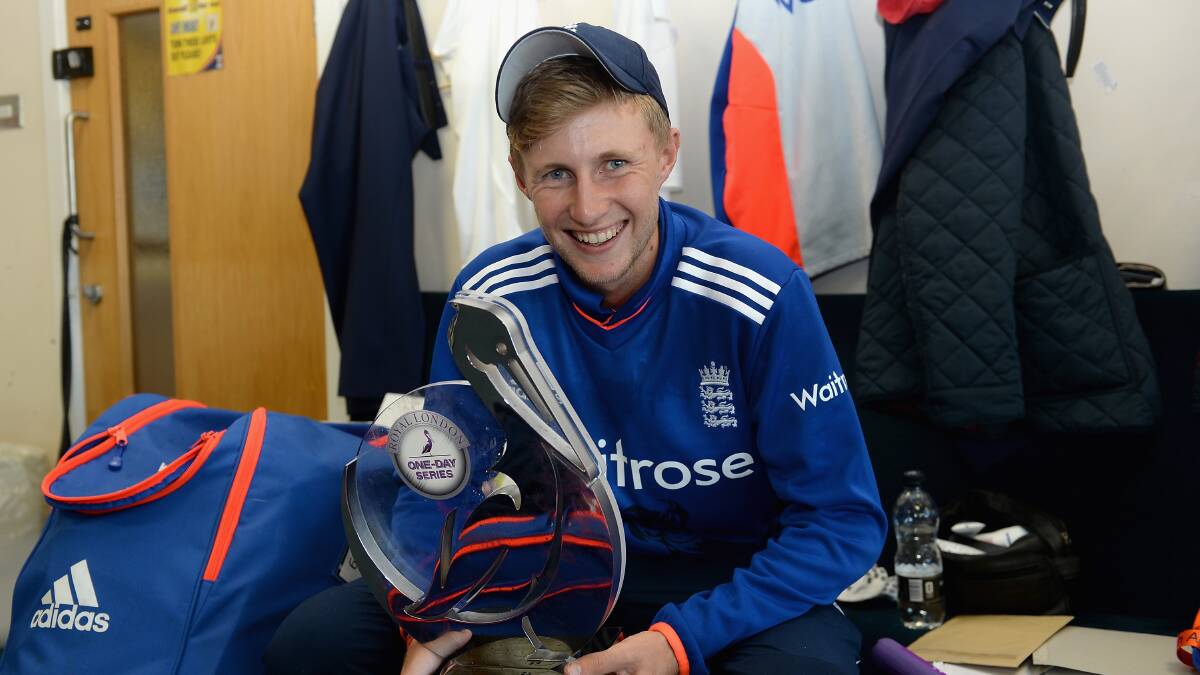 CONFUSED: English cricketer Joe Root, or it could be Ellen DeGeneres, we're not sure. Has anyone seen them in a room together at the same time? Photos: GETTY IMAGES