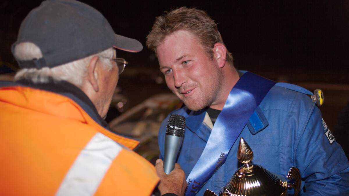 THE BEST: Lachlan Onley is the best super sedans driver in NSW following his title-claiming drive at Gilgandra.