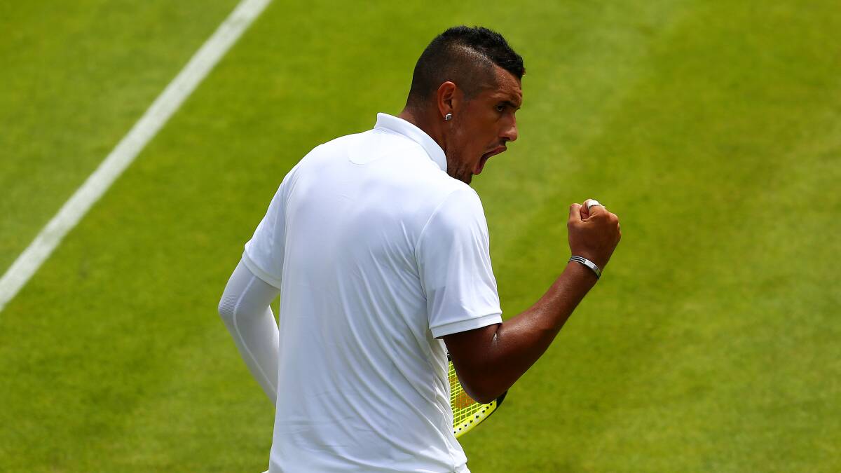 POOR FORM: Nick Kyrgios has kept himself in the headlines for all the wrong reasons. Photo: GETTY IMAGES