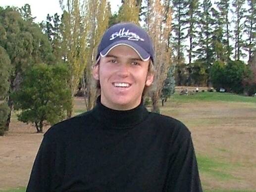OPEN SEASON: Sam Phillips, pictured as an 18-year-old just before he won the 2005 Wentworth A grade club championship, will tee-off in the Australian Open today.