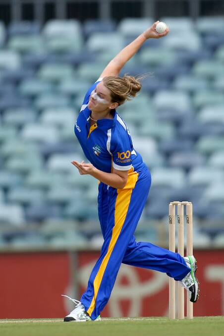 HOODOO GURU: ACT Meteors' Kira Churchland thinks her team can overcome their horror record against the NSW Lead Lease Breakers in today's WT20 semi-final at Blacktown. 
Photo: GETTY IMAGES