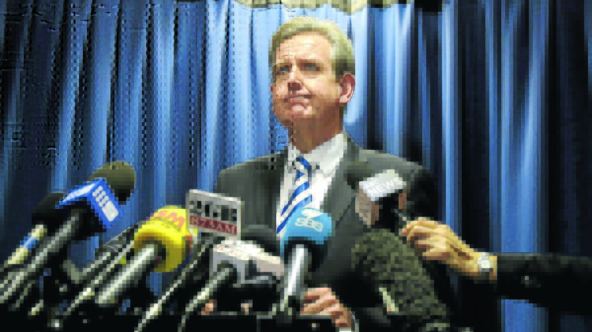 SURPRISE: Barry O’Farrell’s resignation shocked some of the region’s politicians.