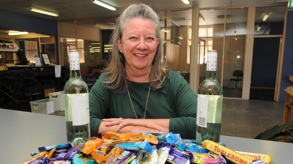 CLOSE CAUSE: Wendy Davidson has given up alcohol and sugar for the month to raise funds for those suffering from a drug or alcohol addiction. Photo: JUDE KEOGH  0130febfast2