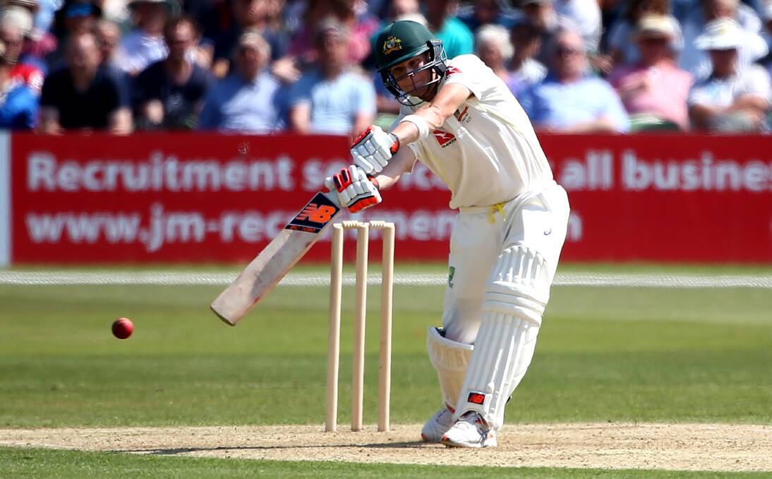 BIG HITTER: Steve Smith will head Australia's charge with the bat during the 2015 Ashes series. Photo: GETTY IMAGES