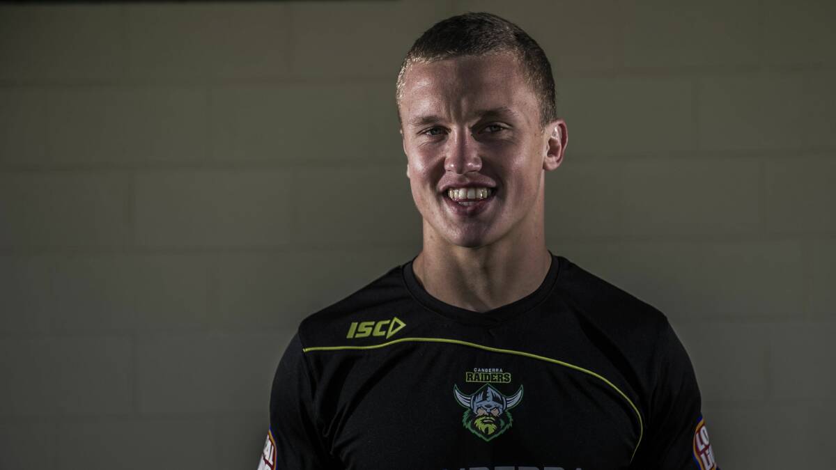 JACK'S IN: Orange product Jack Wighton has been named in the PM's XIII to play the Papua New Guinea Kumuls. Photo: CANBERRA TIMES