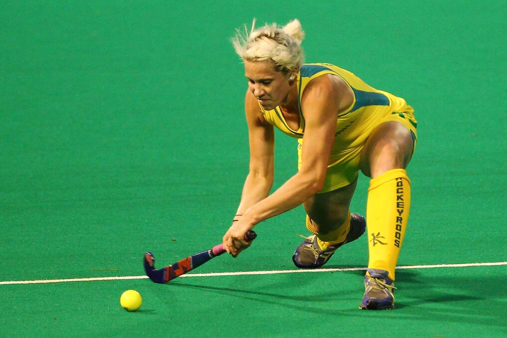 FINAL BOUND: Orange's Edwina Bone has helped the Hockeyroos qualify for the women's World Cup final. Photo: GETTY IMAGES