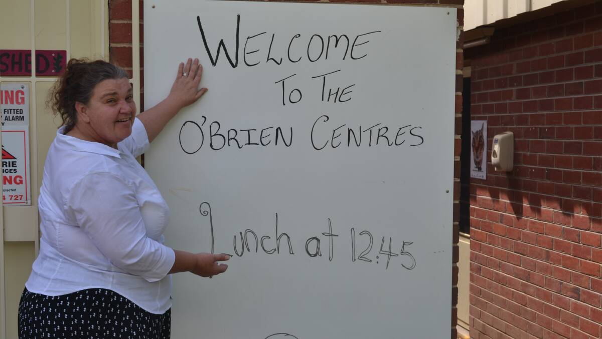 WELCOME MAT: O’Brien Centre secretary Tania Naven says volunteers are busily preparing for the visit this weekend of the Governor of New South Wales David Hurley.  Photo: JANICE HARRIS jhobrien