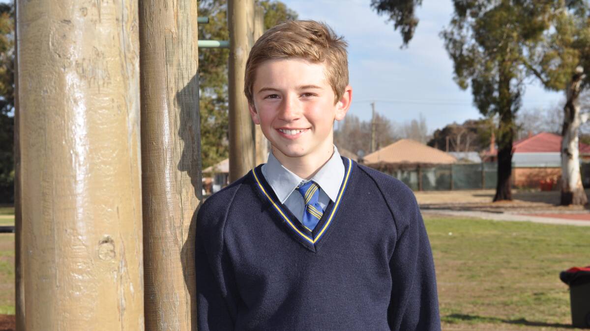 JACK'S ON THE ATTACK: Orange's Jack Cole has been selected in the NSW Primary Schools Sports Assciation boys' touch football side. Photo: NICK MCGRATH 0730nmjack