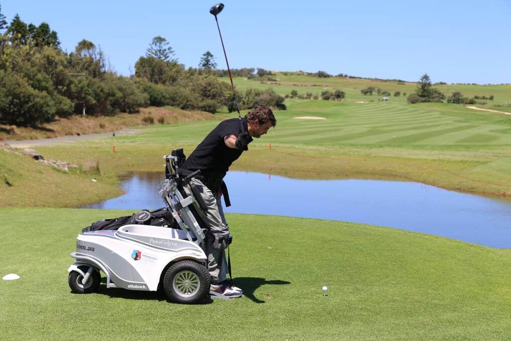 Empower Golf Australia is planning a hub in Orange to help people with a disability play the game. Photo: CONTRIBUTED