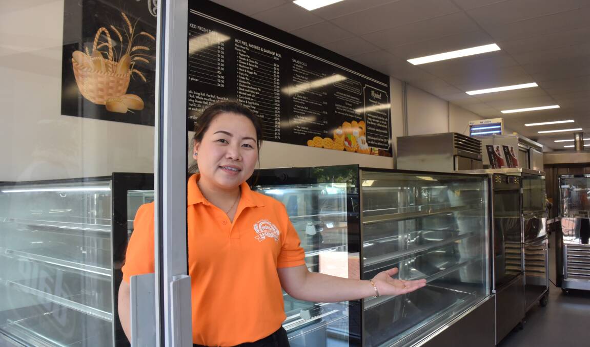 OPEN: Orange Bakehouse owner Lisa Nguyen said the long wait was over. Photo: DECLAN RURENGA