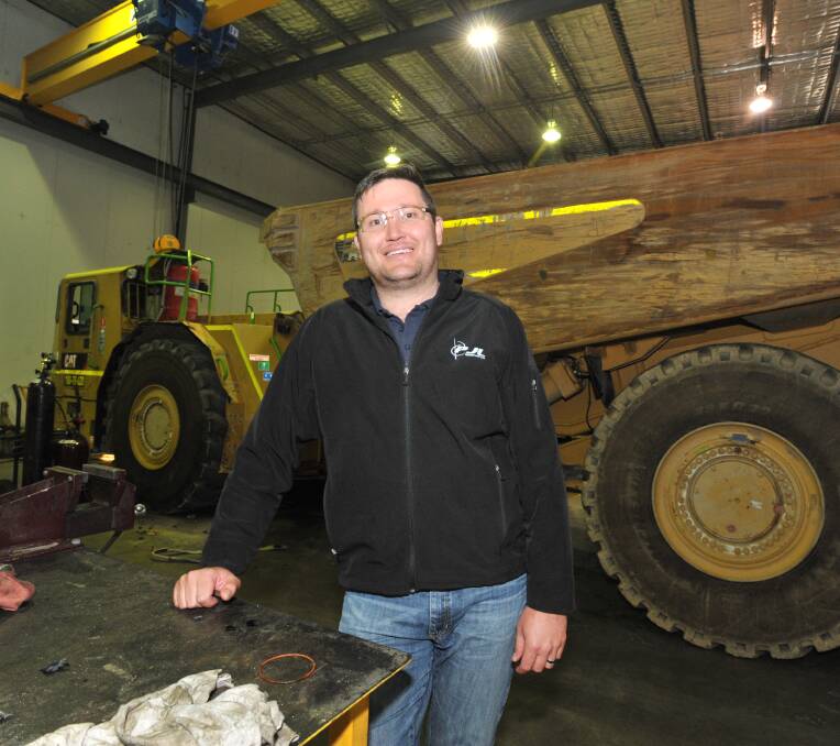 DOUBLE DIGITS: PJL Group's operations manager Ben Hockey. Photo: JUDE KEOGH 1017jkpjl1