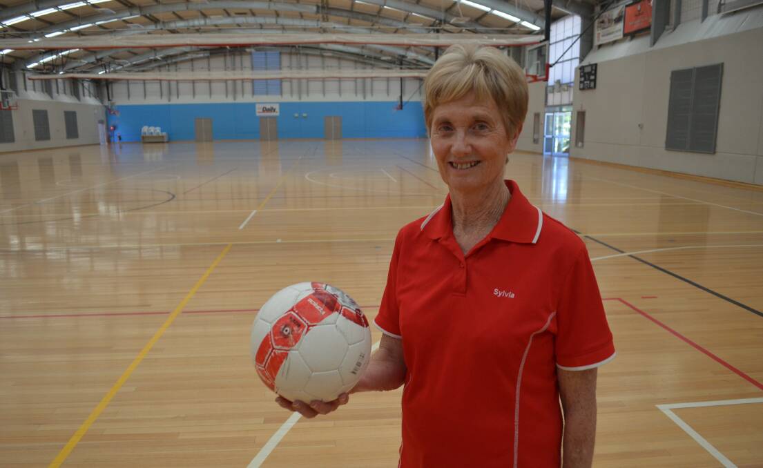 Sylvia Smith is encouraging people to get involved in Lifeball at Orange PCYC on Tuesdays. Photo: DECLAN RURENGA 0306drlife2