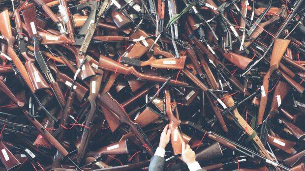 GOOD RESPONSE: Orange police have received 40 guns during the national firearms amnesty. During the last national amnesty in 1996 - 700,000 guns were surrendered. Photo: SYDNEY MORNING HERALD