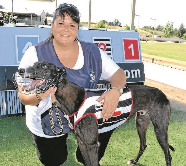 UNFAIR: Cudal greyhound trainer Amanda Ginn said the ban on racing was heavy-handed.