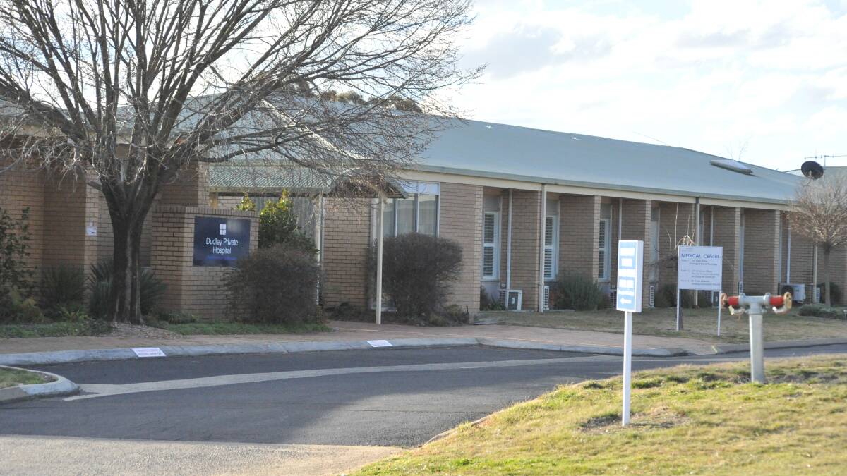 One ward of Orange's Dudley Private Hospital has been locked down due to a gastro outbreak.