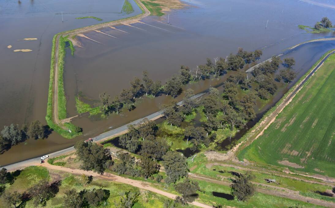 NO THROUGH ROAD: Roads around Forbes have been cut including the Newell Highway, with one councillor calling for the state to upgrade the road to ensure the major thoroughfare remains open.
