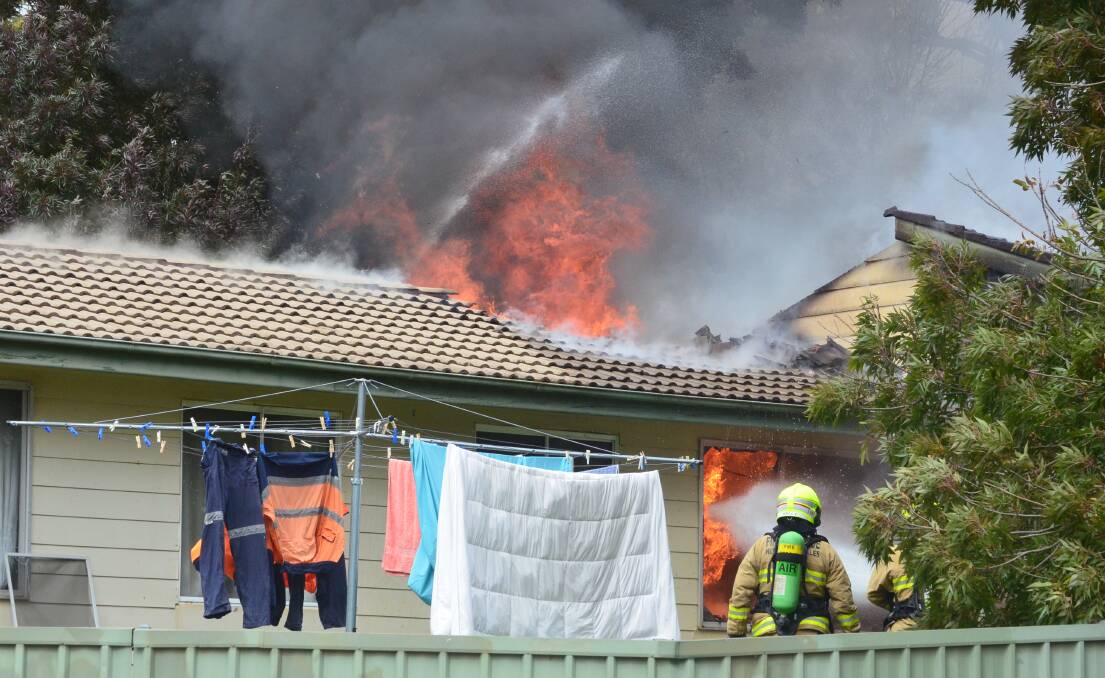 Central Western Daily photographer Declan Rurunga's photos from the scene