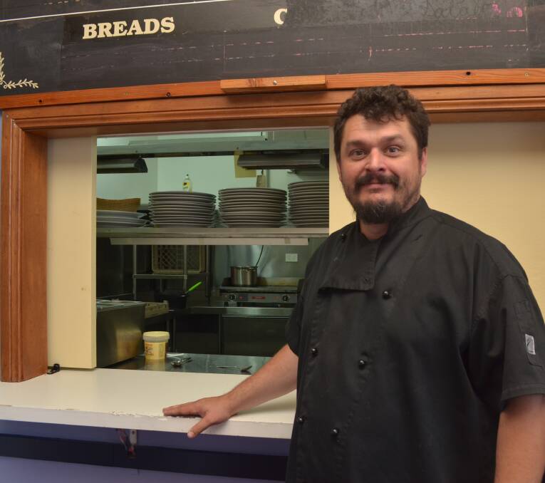 NEW CHEF: Tristan Cronin will be rolling out a new menu at Molong RSL's Soldiers on Riddell bistro.