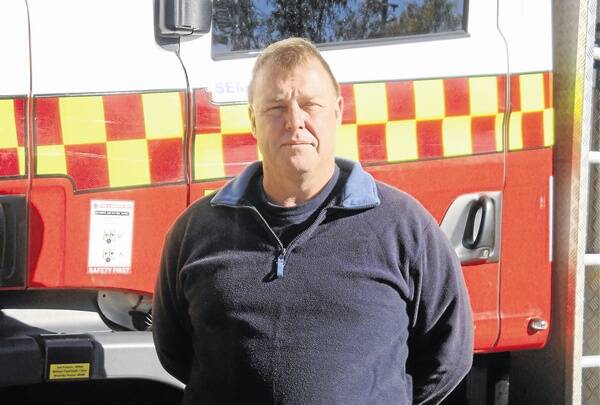 CALL NO MORE: Fire Brigade Employees Union (FBEU) country sub branch secretary Tim Anderson said the closure of a triple-0 emergency call centre in Katoomba next month will affect the central west.                   Photo: NADINE MORTON 0413nm
