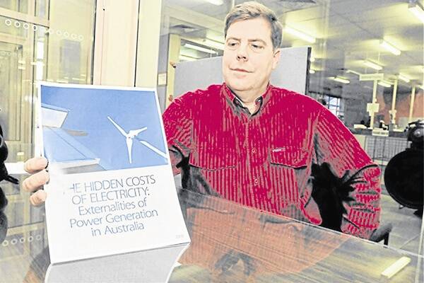 CONSULTATION: Infigen Energy’s Jonathon Upson says his company will never win everyone over when discussing the benefits of wind farms.