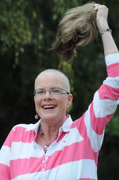 FIGHTING HER CANCER: Helen Snodgrass, who has treated hundreds of people in Orange with cancer, is now fighting her own battle with the disease.