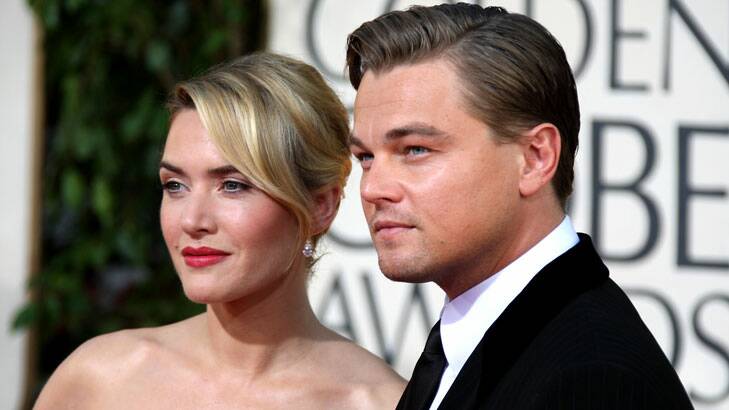 <i>Titanic</i> costars Kate Winslet and Leonardo DiCaprio