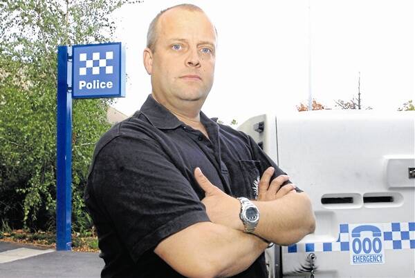 DANGER ZONE (right): NSW Police Association Canobolas Branch chair Peter Foran said expensive life insurance premiums for police and other emergency service personnel leave them in a difficult position.