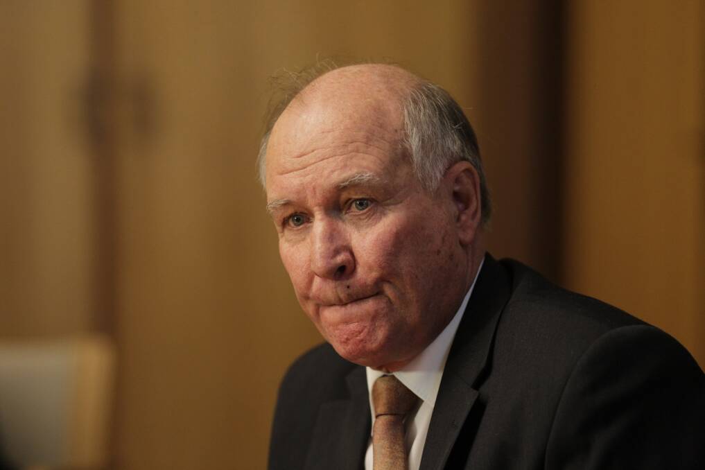 Independent MP Tony Windsor bids farewell to politics. Photo: ANDREW MEARES