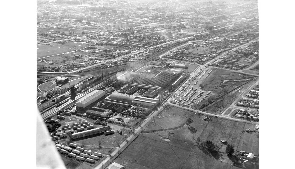 An aerial view of the factory. Photo courtesy Email Ltd.