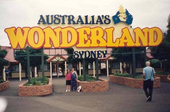 HAPPY DAYS: Wonderland’s front entrance, 