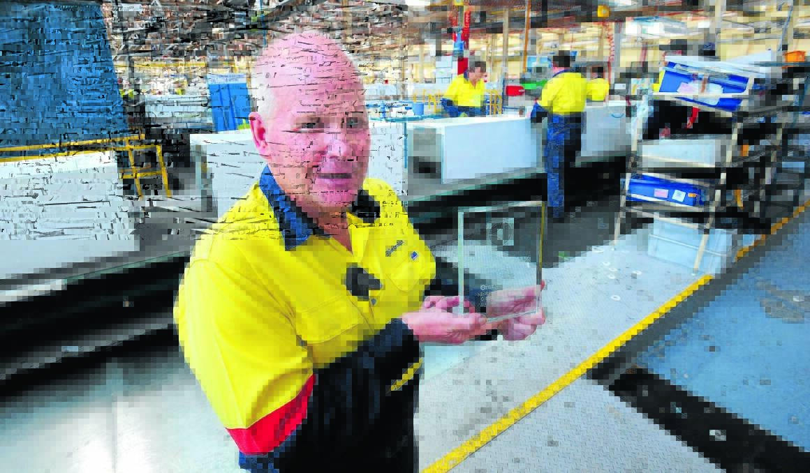GRINNING SUCCESS: General manager Mark O’Kane is proud of staff for winning the Most Improved Safety in the Asia-Pacific Region award.