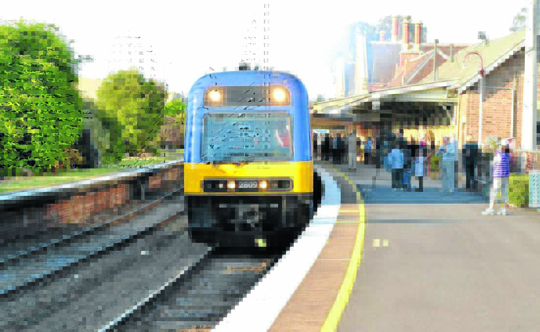 RAIL AGAINST: The Bathurst Bullet daily commuter train still leaves 15 minutes before coach passengers arrive from Orange.