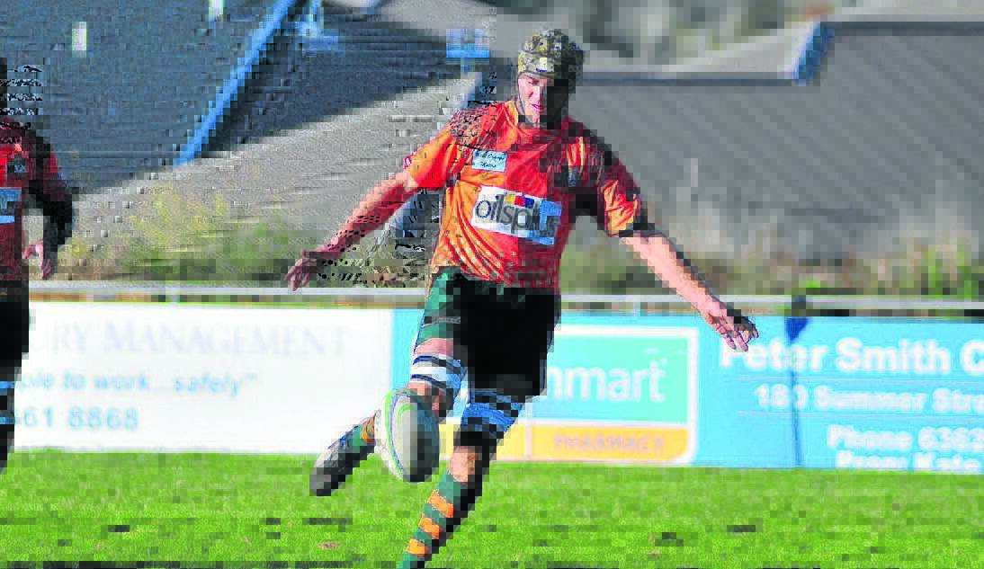 YOUNG GUN: Orange City flanker Duncan Young has proven he can match it with more experienced opponents.