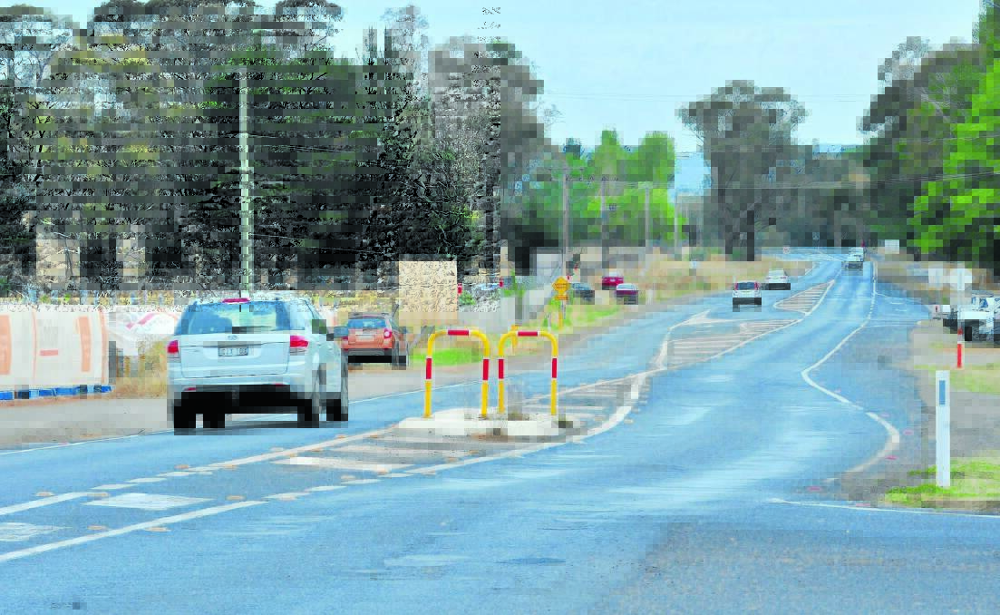 LIGHT YEARS AHEAD: Traffic lights and a new intersection into the Gosling Creek Aged Living facility on Forest Road will be built before work gets underway on the upgrade of the Huntley Road/Forest Road intersection. Photo: JUDE KEOGH                                             0124lights1