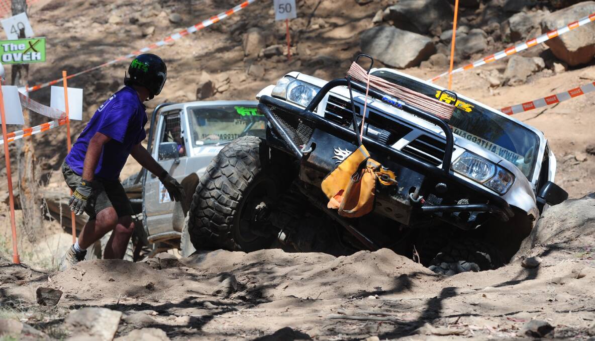 THE action was hot at the Toperi Tough Dog 4WD Challenge in Borenore last weekend.