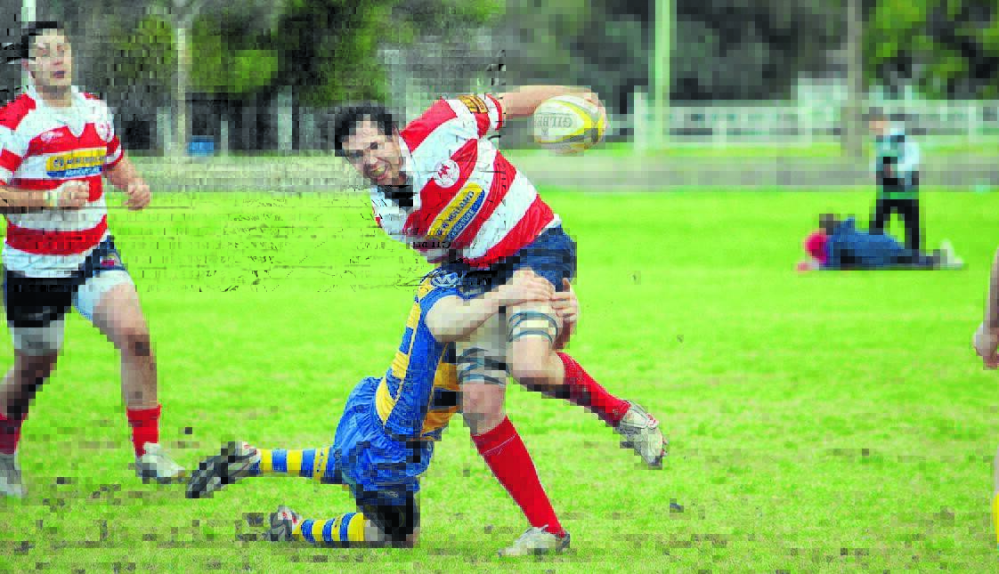 FIT AND READY: Adam Meiklejohn is a consistent performer for Cowra.