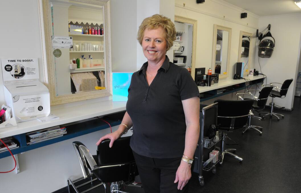  NEW FACE: Janette Mackie is now working at Styled at Goldilocks salon in Warrendine Street.  Photo: STEVE GOSCH 0103sghair