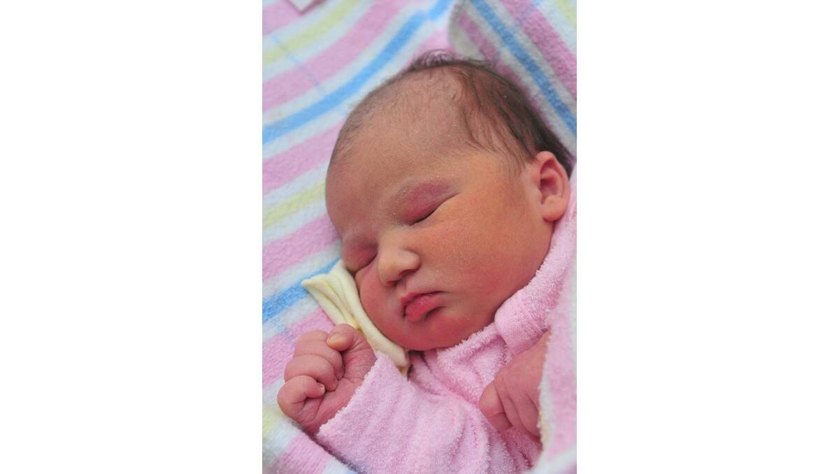 Haleeah Murray, daughter of Tanaja Clark and Bruce Murray, was born on September 17.