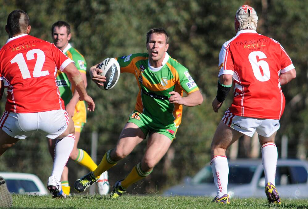 TACKLE ME: CYMS backrower Nick Law.