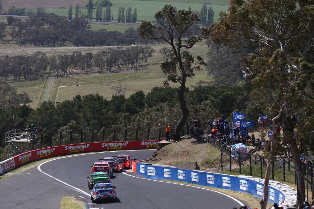 STILL THE GREAT RACE: The Bathurst 1000's future is secure despite Holden's planned closure of Australian manufacturing. Photo: GETTY IMAGES
