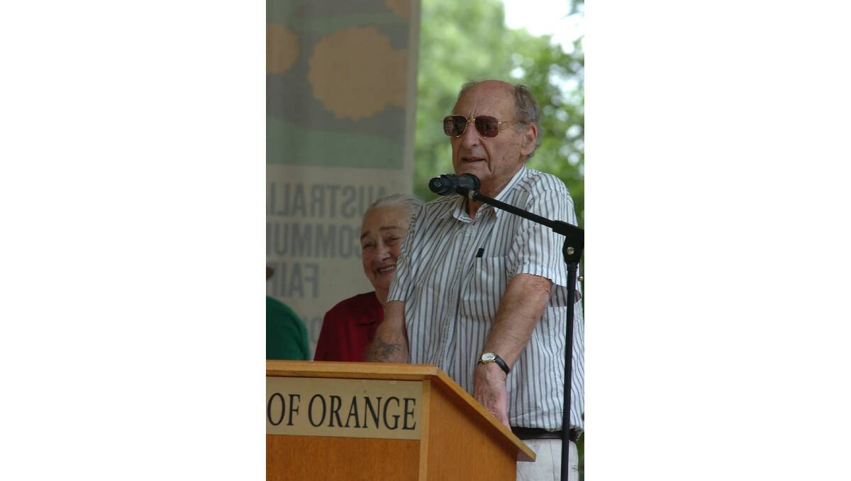 2011: Orange Community Group of the Year - Orange Senior Citizens Association, represented by treasurer Ron Savage.