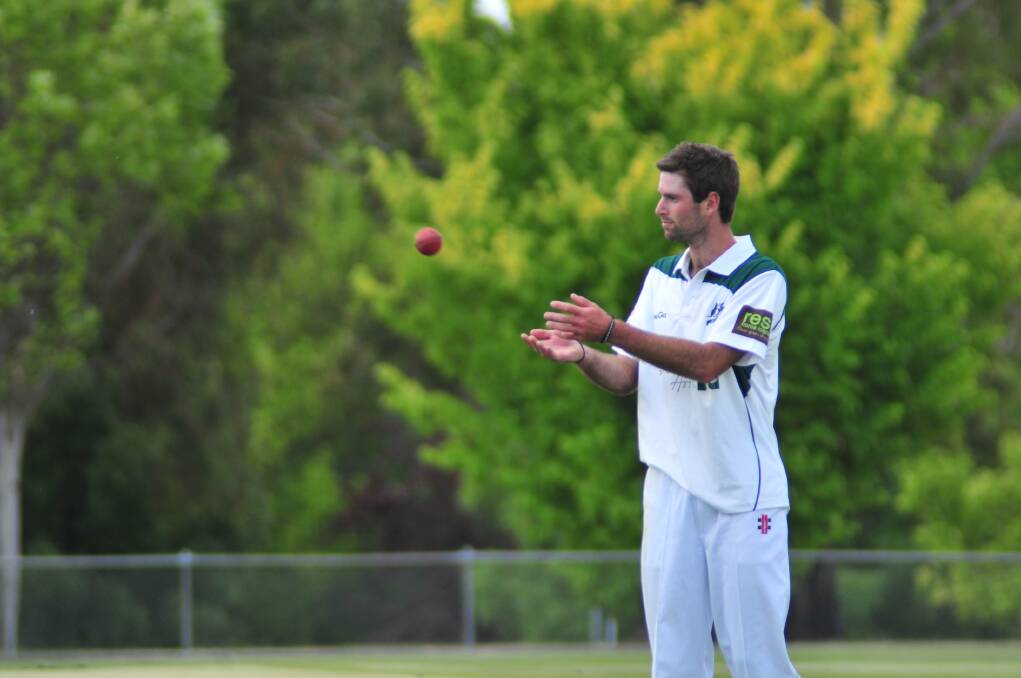 CRICKET: Orange City's Jack Coote against Centrals in ODCA first grade on Saturday. Photo: JUDE KEOGH