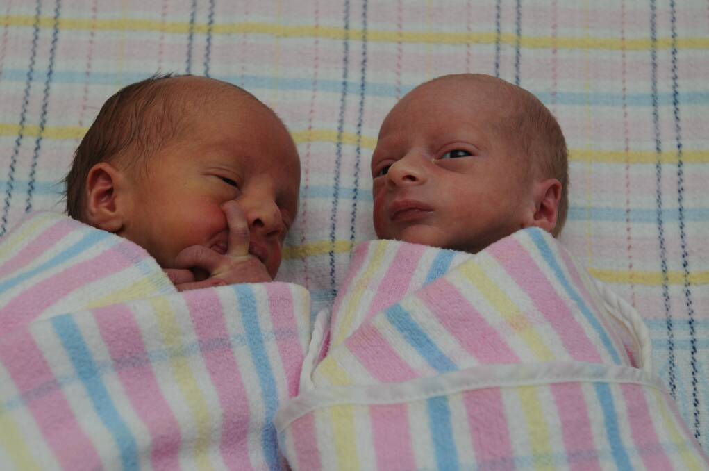 Tamati and Tane Tyson, twins of Kirsty Woolley and Rawiri Tyson, were born on November 16.