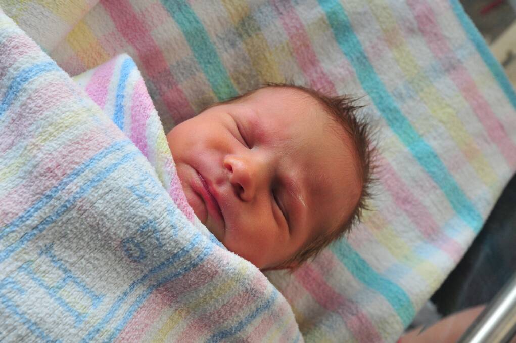 James Meli, son of Amanda Beckingham and Ryan Meli, was born on July 11.