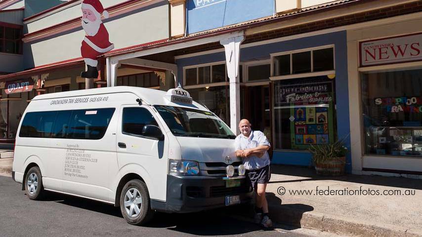 CANOWINDRA: Con the cabbie has called the last ride.  Seven years ago they, Ian Guihot and his wife Debbie started the Canowindra Taxi Service with the support of the hotels and clubs of Canowindra.