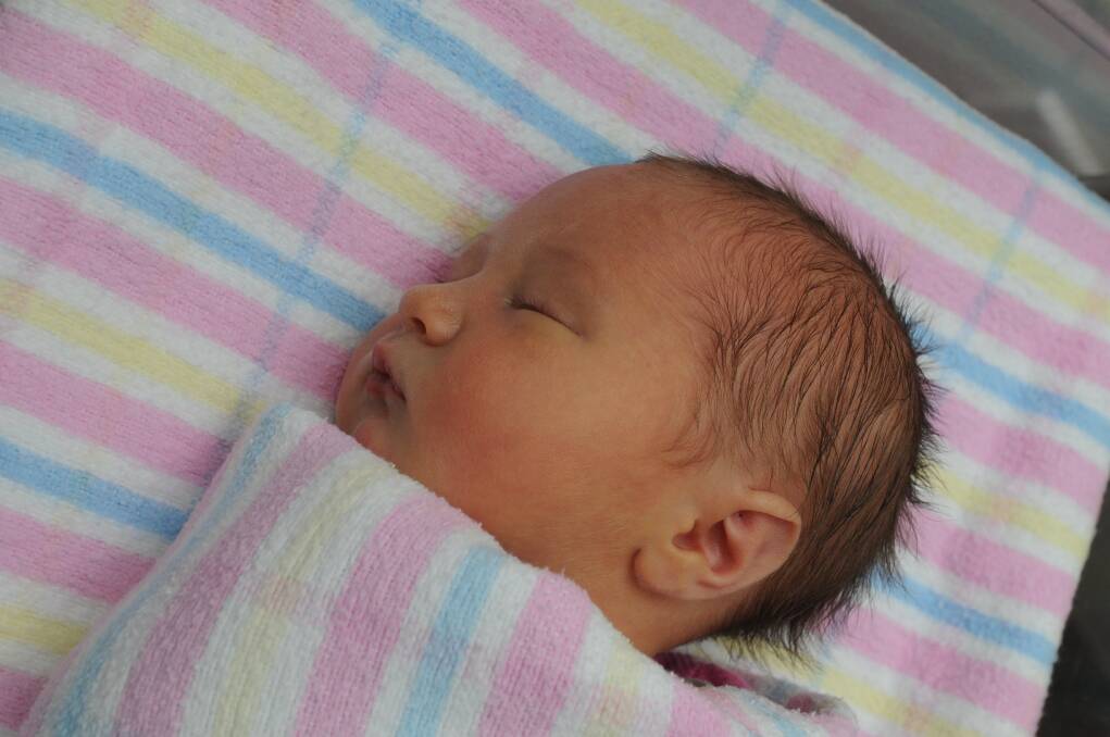 Delaney Quinn Hogan, daughter of Melissa and Scott Hogan, was born on November 14.