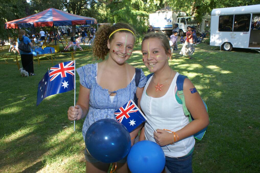 TRUE BLUE: Southern Crosses and Union Jacks are the order of the day in Orange on January 26, with the city using Australia Day to show off its patriotism. Photos: JUDE KEOGH, MARK LOGAN, STEVE GOSCH, LUKE SCHUYLER and MICHELLE COOK.