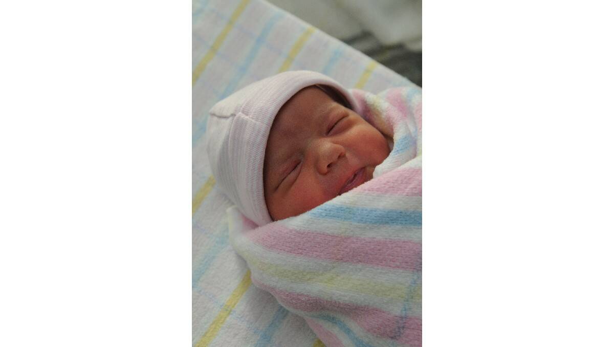 Lillian Kate Ewin, daughter of Rebecca and Brad Ewin, was born on August 6.