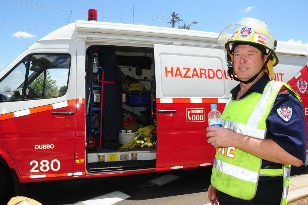 SHOCKED: NSW Fire and Rescue retained firefighter John Brouff had his wallet stolen from vehicle while he was attending a call out. Photo: BELINDA SOOLE