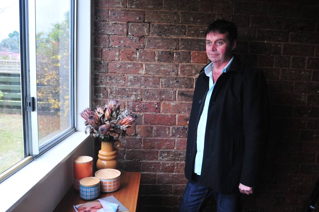 DARKNESS: James McKay has motor neuron disease and wants the laws changed for assisted euthanasia. Photo: JUDE KEOGH